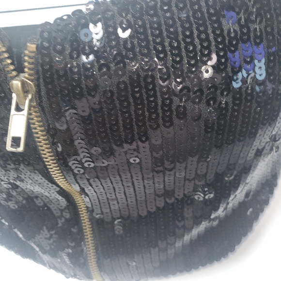 Say What? Sequin Bustier w/ Zipper - Picture 3 of 8